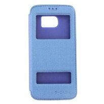T-CASE Lux Magnet FlipCase Samsung Galaxy S7 blauw