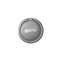 prio Metall Handyring / Ringständer / Fingerhalter matt-silber