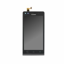 Display + Rahmen Huawei Ascend G6 schwarz | Bildschirm + Touchscreen