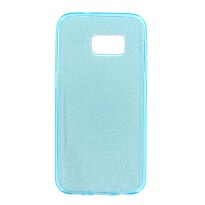TPU Case Glitter Samsung Galaxy S7 blau