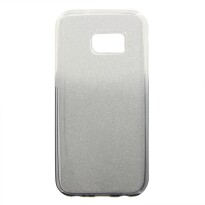 Custodia TPU per Samsung Galaxy S7 - Cover Protettiva Nera / Guscio - Finitura Lucida