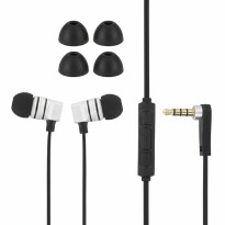 Evelatus EEP01 Wired / Headset In-Ear Earphones with Microphone – Black, 1.2m