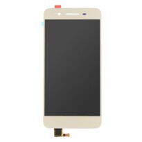 Display / LCD für Huawei P8 lite Smart gold + Rahmen