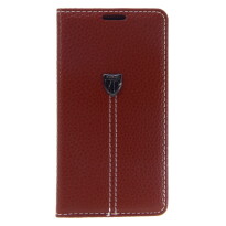 Book Case Fashion | Cover, Gehäuse, Hülle | für Samsung Galaxy A3 Braun