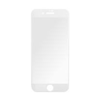 Protector de pantalla de vidrio templado 3D Prio para iPhone 8/7 blanco