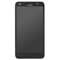 Huawei Honor 3X LCD Display + Touchscreen mit schwarzem Rahmen