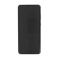 Samsung Displayeinheit + Rahmen (ohne Kamera) G985F / G986B Galaxy S20 + / 5G schwarz GH82-31441A