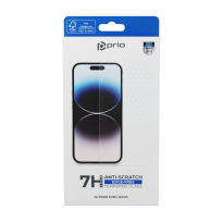 prio Anti-Scratch Displayschutzglas für iPhone 15 Pro / 15 (6.1in) transparent