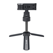prio Mini Tripod &amp; Selfie-Stick, 360° drehbar, Höhenverstellbar, rutschfest für stabile Aufnahmen