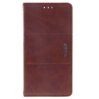 Book Case / Tasche / Cover / Gehäuse  / Hülle Royal für HTC One A9 - braun
