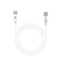 prio Charge&amp;Sync USB C zu Lightning Kabel Mfi zertifiziert 1m weiß