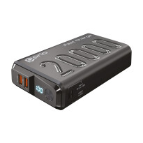 prio Schnelllade (22.5W SCP / 20W PD / QC3.0 ) Powerbank 20.000mAh schwarz