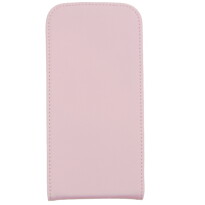 Slim Leder Flip Hülle für S4 Galaxy I9500 pink