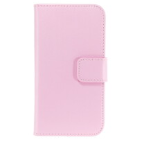 Lederhülle für Galaxy Alpha - pink 4250710555581