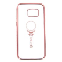 TPU Case / Cover / Gehäuse Bling Rosegold Samsung Galaxy S7 - beauty