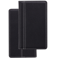 Fashion Book Case voor Wiko U Feel zwart
