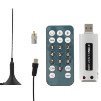 USB-DVB-T-Empfänger inkl. 28-dB-DVB-T-Antenne, TV Fernsehen, Receiver