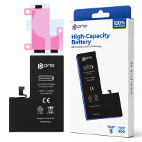 prio Hochleistungsakku für iPhone 15 Pro (3370 mAh) - Universeller APN