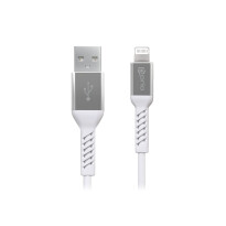 prio Charge &amp; Sync USB A to Lightning Cable MFi certified 1.2m white