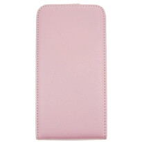 Coque Slim Leather Flip Case S5 Galaxy G900 pink