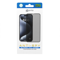 prio 3D Anti-Spy Tempered Glass für Samsung S25+ schwarz