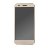 Huawei Display Unit + Frame + Batterij Y6II Compact goud 02350VUK