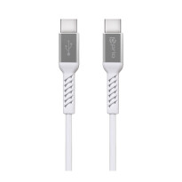 prio Lade- und Datenkabel USB-C auf USB-C 2,0 m weiß