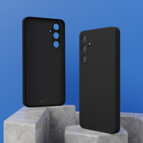 prio Liquid Silicone Case für Samsung A25 schwarz