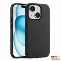 prio Silikonschutzhülle für iPhone 15 Plus (6,7 Zoll) schwarz