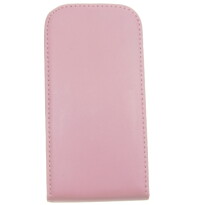 Slim Leather Flip Case Galaxy S3 mini pink