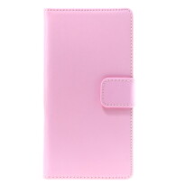 Handyhülle für Sony Xperia Z3 | Klapphülle Book Case Wallet Case mit Standfunktion – Rosa