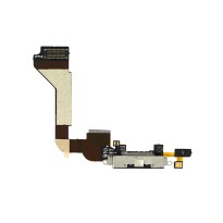 Systémový konektor + Flex kabel pro iPhone 4 černý
