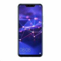 Displayeinheit für Huawei Mate 20 Lite sapphire blau + Rahmen ohne Logo