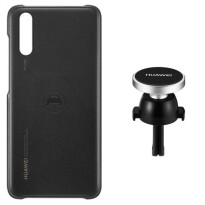 Huawei P20 Car Kit schwarz | Auto Handyhalterung &amp; Cover, Hülle, Case, KFZ-Halter