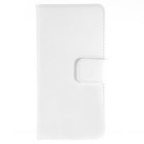 Slank leren boekhoesje voor iPhone 6/6s - Wit 4250710555345