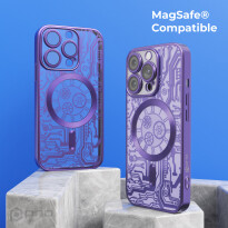 Funda elegante para teléfono Prio MAG para iPhone 11 Pro en color morado