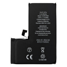 Diagnosable “Genuine” Battery for iPhone 14 Pro - 3380mAh
