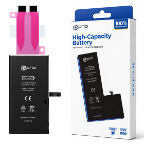 Batteria ad alta capacità prio per iPhone 14 Plus (4850 mAh) - APN universale -