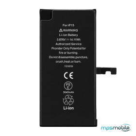 Diagnosable High-Capacity 3640mAh Battery for iPhone 15