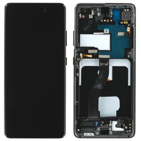 Samsung Display Unit + Frame (Assembled) G998B Galaxy S21 Ultra 5G phantom black