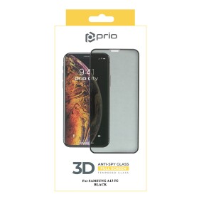 prio 3D Anti-Spy Tempered Glass for Samsung A13 5G black