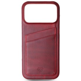 Kožený kryt Wachikopa Full Wrap pro iPhone 17 Pro s přihrádkami na karty