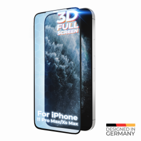 prio 3D Tempered Glass for iPhone 11 Pro Max/XS Max black