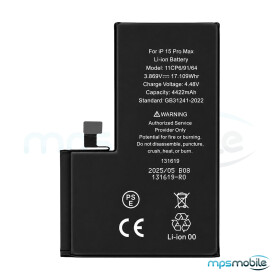 Diagnosable Battery for iPhone 15 Pro Max