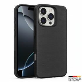 prio Protective Cover for iPhone 16 Pro (6.3in) black