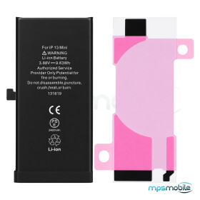 Diagnosable High-Capacity 2560mAh Battery for iPhone 13 mini