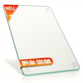 Decovetro Glazen Snijplank | 40x30cm | Glazen Snijplank | Gemakkelijk schoon te maken