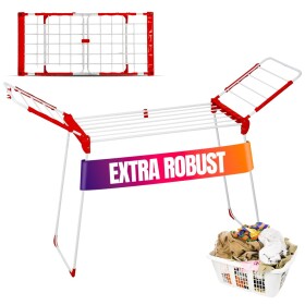 Devecioğlu Clothes Airer 20m Capacity, Extendable, Space-Saving, Compact