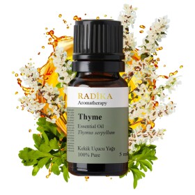 Thyme oil, essential oil, 100% pure, organic, natural, 10 ml