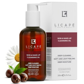 Licape® Facial Cleansing Oil | 200 ml | Makeup Remover &amp;amp; Facial Cleansing